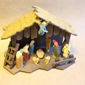 Vintage nativity